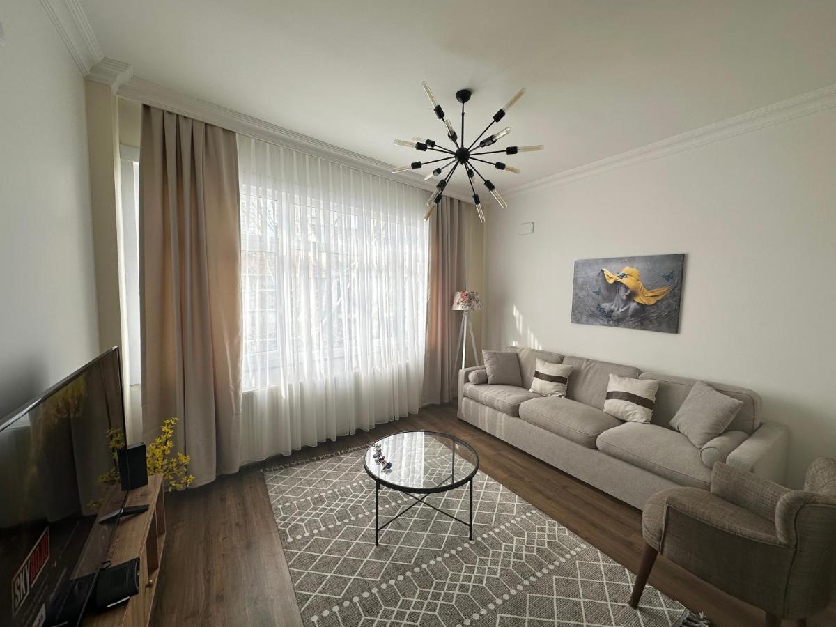 Center Of City In Besiktas 2 Plus 1 With 2 Bathroom And 3 Air Conditioner Istanbul Exterior foto